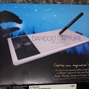 Wacom Bamboo Capture Pen Tablet (CTH470) New in Plastic